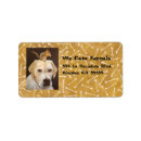 Search for labrador retriever return address labels Animal lover
