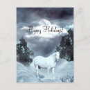 Search for equine holiday cards White