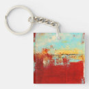 Search for abstract art square keychains Brights