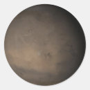 Recherche de la planète rouge autocollants Astronomie