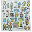 Search for funky shower curtains Hipster