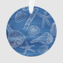 Search for seashell ornaments Blue