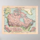 Search for vintage canadian posters Map of canada