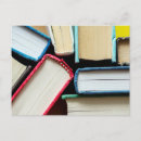 Search for closed book postcards Close up