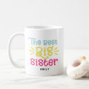 Search for cute big sister mugs Girly