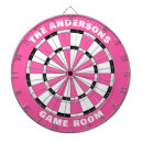 Recherche de dame jeux de fléchettes Rose