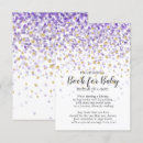 Search for purple confetti invitations Girl