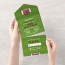 Search for football bar bat mitzvah invitations Sports