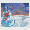 Search for unique holiday wrapping paper Snow