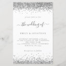 Search for silver and white wedding invitations Trendy