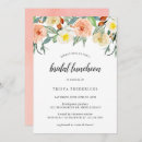 Recherche de peach bridal shower invitations Printemps