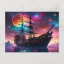Recherche de pirate rose cartes postales Bateau