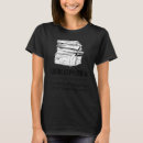 Search for bookworm womens tshirts Abibliophobia
