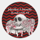 Search for skulls roses stickers Black