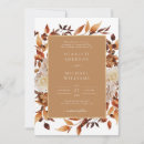 Recherche de fall floral invitations Feuillage