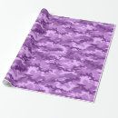 Search for purple camouflage wrapping paper Party
