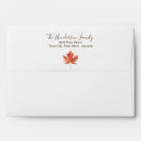 Search for autumn leaf envelopes Simple