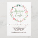 Search for vintage easter invitations Floral