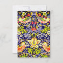 Recherche de voleur invitations William morris