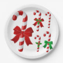 Search for candy cane christmas plates Santa