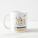 Search for funny drummer mugs Drum set