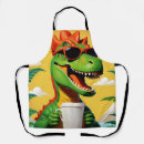 Search for funny dinosaur aprons Animal