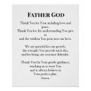 Search for god the father posters Prayer
