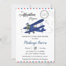 Search for vintage aeroplane baby shower invitations Mother to be