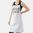 Search for vintage minimalist aprons Trendy stylish monogrammed initial