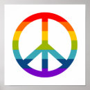 Search for rainbow peace sign posters Lesbian