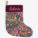Search for elegant christmas stockings Burgundy