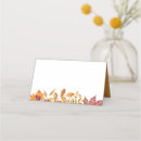 Search for autumn place cards Botanical