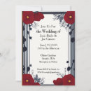 Search for red poppies wedding invitations Bold
