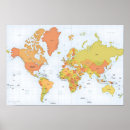 Recherche de pays monde posters Rouge