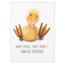 Search for funny tablecloths Happy