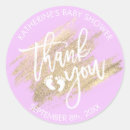 Search for lavender baby shower stickers Gold