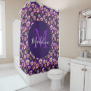 Search for dark purple shower curtains Violet