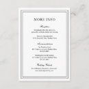 Search for classic wedding enclosure cards Traditional