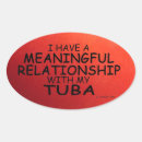 Recherche de tuba autocollants Joueur de tuba