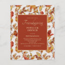 Search for autumn potluck dinner invitations Rustic