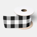 Search for black and white christmas ribbon Gingham