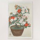 Recherche de poster vintage puzzles Fleurs