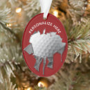 Recherche de balle de golf ornements Vert foncé