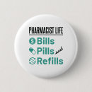 Search for pharmacist buttons Funny