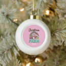 Search for pink pig ornaments Xmas
