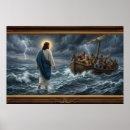 Search for jesus walks on water posters Faith