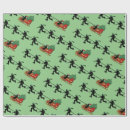 Search for christmas hockey wrapping paper Green