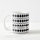 Search for black heart pattern mugs Stylish