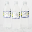Search for lemon water bottle labels Bridal shower