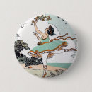 Recherche de danse de ballet badges Illustration